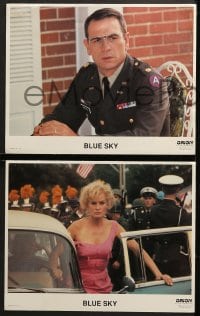 9k085 BLUE SKY 8 LCs 1994 Jessica Lange, Tommy Lee Jones, Powers Boothe, directed by Tony Richardson