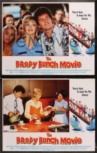 9k088 BRADY BUNCH MOVIE 8 LCs 1995 Shelley Long & Gary Cole as Mike & Carol, they're back!