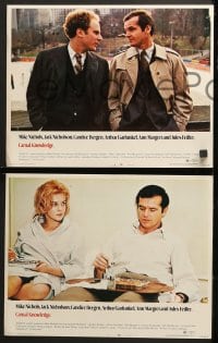 9k567 CARNAL KNOWLEDGE 6 LCs 1971 Jack Nicholson, Candice Bergen, Art Garfunkel, sexy Ann-Margret!