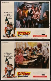 9k159 FAST TIMES AT RIDGEMONT HIGH 8 LCs 1982 Sean Penn as Spicoli, sexy Phoebe Cates, classic!