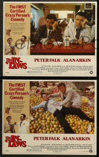 9k229 IN-LAWS 8 LCs 1979 classic Peter Falk & Alan Arkin screwball comedy, directed by Arthur Hiller!