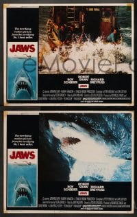 9k530 JAWS 7 LCs 1975 Roy Scheider, Robert Shaw, Richard Dreyfuss, Gary, Spielberg's shark!