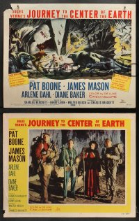 9k240 JOURNEY TO THE CENTER OF THE EARTH 8 LCs 1959 Jules Verne, great sci-fi images!
