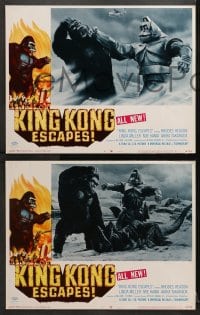 9k533 KING KONG ESCAPES 7 LCs 1968 Ishiro Honda's Kingukongu no Gyakushu, cool monster images!