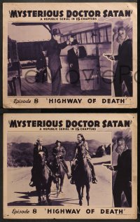 9k723 MYSTERIOUS DOCTOR SATAN 4 chapter 8 LCs 1940 cool border art of masked hero, Highway of Death!