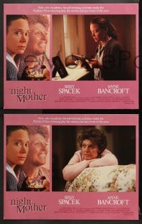 9k311 NIGHT MOTHER 8 LCs 1986 Sissy Spacek, Anne Bancroft, mother-daughter family relationship!