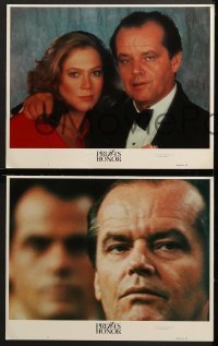 9k346 PRIZZI'S HONOR 8 LCs 1985 Jack Nicholson & Kathleen Turner, directed by John Huston!