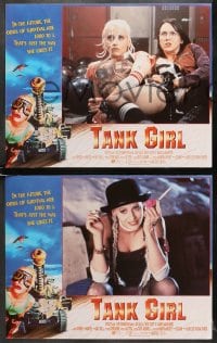 9k423 TANK GIRL 8 LCs 1995 wacky Lori Petty with cool futuristic tank & sexy Naomi Watts!