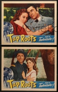 9k810 TAP ROOTS 3 LCs 1948 close-ups of sexy Susan Hayward, Julie London and Whitfield Connor!