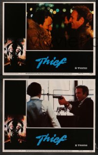 9k600 THIEF 6 LCs 1981 Michael Mann, great images of James Caan in action & cool border art!
