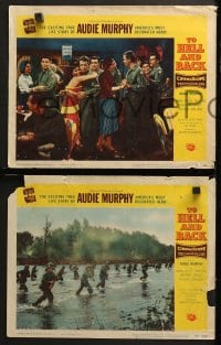 9k816 TO HELL & BACK 3 LCs 1955 Audie Murphy's life story as a kid soldier in World War II!
