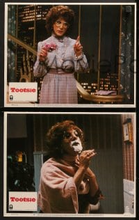 9k557 TOOTSIE 7 LCs 1982 great images of Dustin Hoffman in drag, Lange, Sydney Pollack classic!