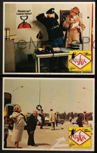 9k462 TRAFFIC 8 LCs 1973 Jacques Tati directs & stars as Mr. Hulot, cool cars & highway images!