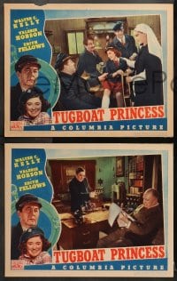 9k820 TUGBOAT PRINCESS 3 LCs 1936 Walter C. Kelly, Valerie Hobson is adapted by boat captain!