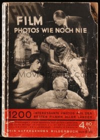 9m536 FILM PHOTOS WIE NOCH NIE German softcover book 1929 1,200 photos of top German & U.S. stars!
