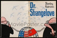 9m862 DR. STRANGELOVE Danish program 1964 Stanley Kubrick classic, Peter Sellers, Tomi Ungerer art!