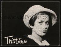 9m979 TRISTANA Danish program 1970 Luis Bunuel, different images of pretty Catherine Deneuve!