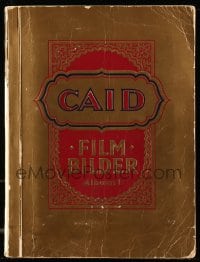 9m056 CAID FILMBILDER German 9x12 cigarette card album 1933 contains 360 cards on 36 pages!