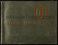 9m061 MANOLI GOLD UND FILM German cigarette card album 1930s contains 168 sepia cards on 33 pages!