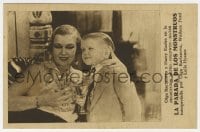 9m190 FREAKS Spanish herald 1933 Olga Baclanova & Harry Earles, Tod Browning MGM classic!