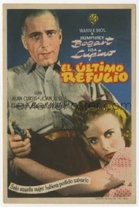 9m226 HIGH SIERRA Spanish herald 1947 Humphrey Bogart as Mad Dog Killer Roy Earle, sexy Ida Lupino!