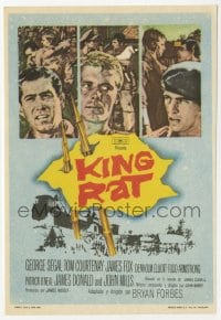 9m266 KING RAT Spanish herald 1967 different art of George Segal & Tom Courtenay, James Clavell!