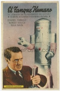 9m329 MYSTERIOUS DOCTOR SATAN part 2 Spanish herald 1943 different image with funky robot, serial!