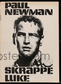 9m851 COOL HAND LUKE Danish program 1968 Paul Newman prison escape classic, different images!