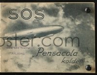 9m861 DIRIGIBLE Danish program 1931 Frank Capra, Jack Holt, Fay Wray, different zeppelin images!