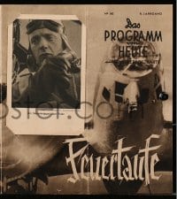 9m560 BAPTISM OF FIRE German program 1940 Bertram's Feuertaufe, WWII Nazi propaganda, w/Ross card!