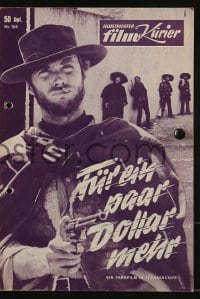 9m607 FISTFUL OF DOLLARS German program 1965 Sergio Leone, Clint Eastwood, different images!