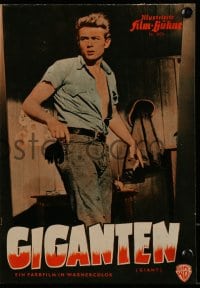 9m622 GIANT Film-Buhne German program 1956 James Dean, Elizabeth Taylor, Rock Hudson, different!