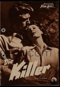 9m663 KILLERS German program R1957 Burt Lancaster & sexy Ava Gardner, Ernest Hemingway, different!