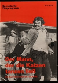 9m679 MAN WHO LOVED CAT DANCING German program 1973 different images of Burt Reynolds & Sarah Miles