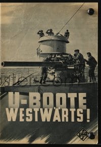 9m543 U-BOAT, COURSE WEST 4pg German herald 1941 U-Boote westwarts, WWII propaganda, conditional!