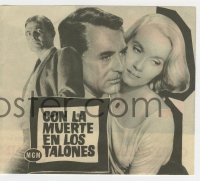 9m346 NORTH BY NORTHWEST 4pg Spanish herald 1959 Alfred Hitchcock, Cary Grant, Eva Marie Saint!