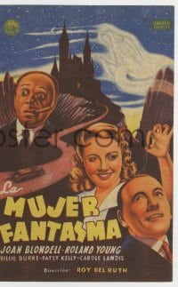9m488 TOPPER RETURNS 4pg Spanish herald 1945 Joan Blondell, Roland Young, Eddie Rochester Anderson!