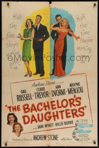 9p087 BACHELOR'S DAUGHTERS 1sh 1946 Gail Russell, Claire Trevor, Ann Dvorak, Jane Wyatt