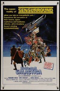 9p097 BATTLESTAR GALACTICA style C 1sh 1978 great sci-fi art by Robert Tanenbaum!