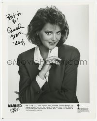 9r284 AMANDA BEARSE signed TV 8x10 still 1988 portrait as Marcy D'Arcy from Married With Children!