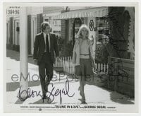 9r307 BLUME IN LOVE signed 8x10 still 1973 by BOTH George Segal AND Susan Anspach!