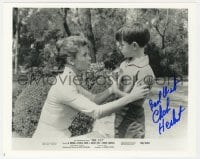 9r815 CHARLES HERBERT signed 8x10 REPRO still 1980s close up with Patricia Owens in The Fly!