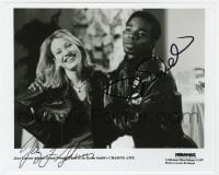 9r321 CHASING AMY signed 8x10 still 1997 by BOTH Joey Lauren Adams AND Dwight Ewell!