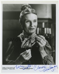 9r325 CLORIS LEACHMAN signed 8x10.25 still 1974 great c/u as Frau Blucher in Young Frankenstein!