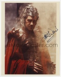 9r687 DAVID WARNER signed color 8x10 REPRO still 1980s great portrait as Evil from Time Bandits!