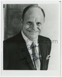 9r835 DON RICKLES signed 8x10 REPRO 1980s great smiling head & shoulders portrait in suit & tie!