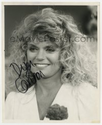 9r343 DYAN CANNON signed 8x10 still 1980s smiling close up of the sexy actress!