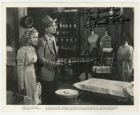 9r360 FRANKIE THOMAS signed 8x10 still 1939 with Granville in Nancy Drew and the Hidden Staircase!