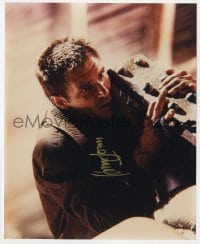 9r702 HARRISON FORD signed color 8x10 REPRO still 1982 great close up from Blade Runner!