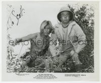9r410 JAN-MICHAEL VINCENT signed 8x10 still R1974 with Tim Conway in The World's Greatest Athlete!
